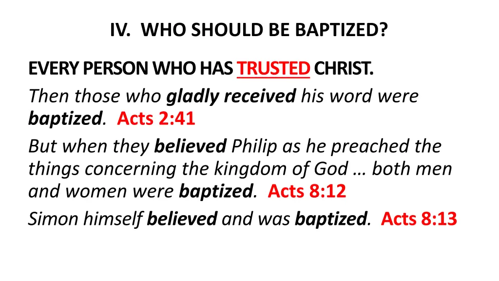 iv who should be baptized