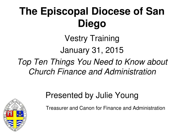the episcopal diocese of san diego vestry