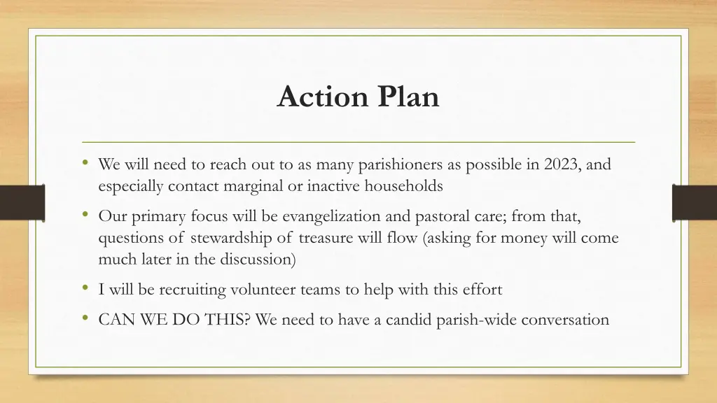 action plan