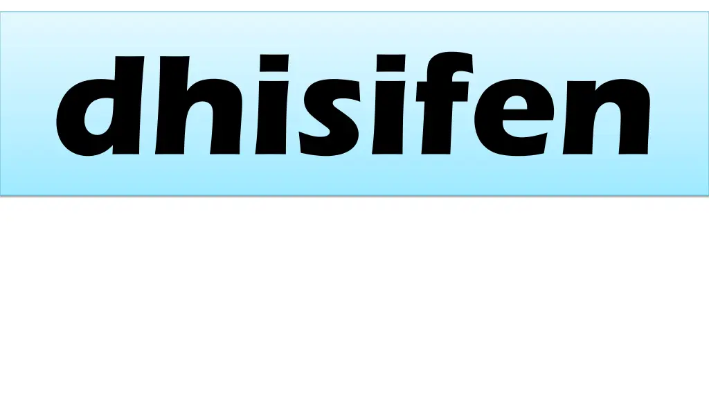 dhisifen 1
