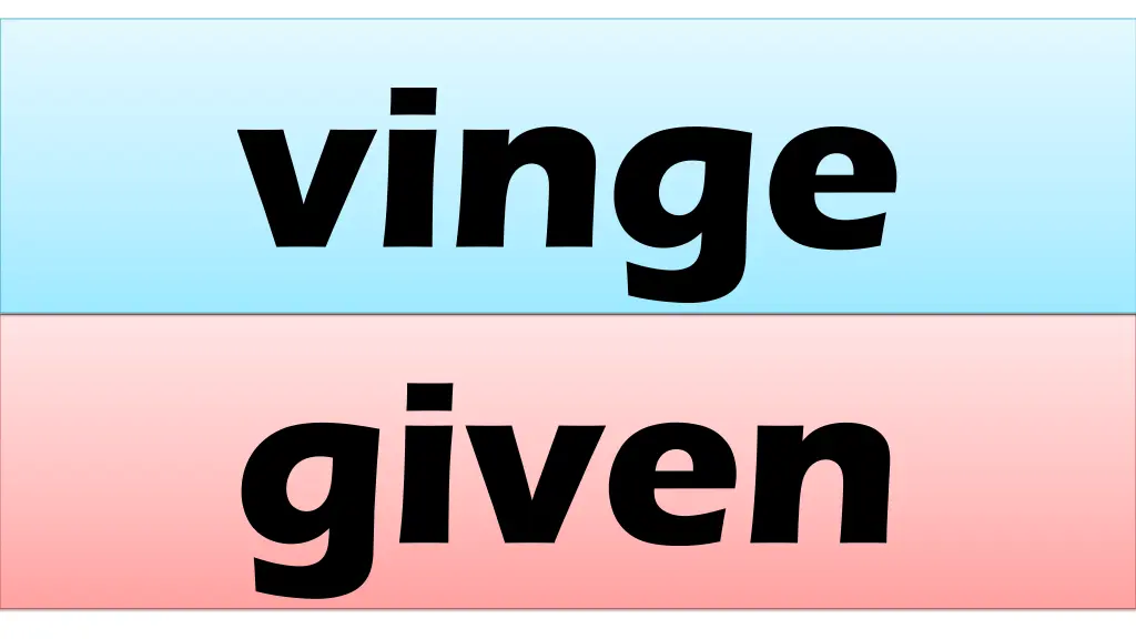 vinge