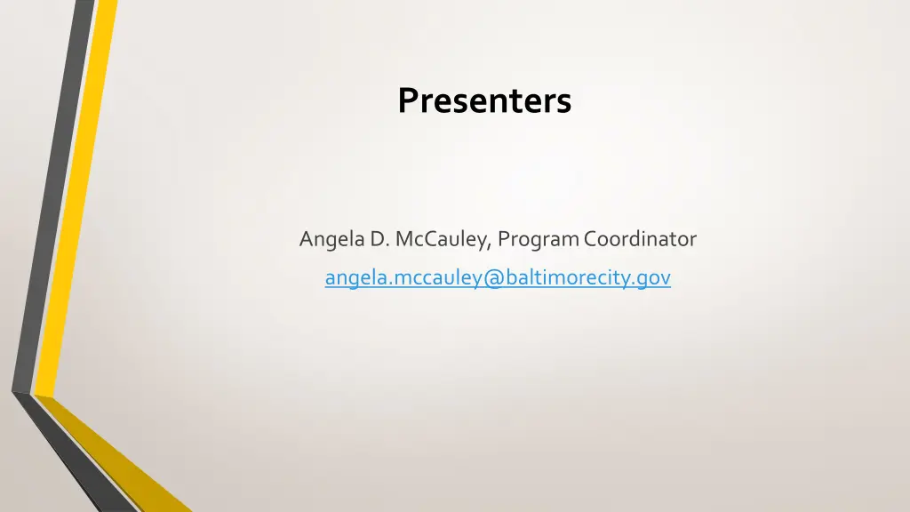 presenters