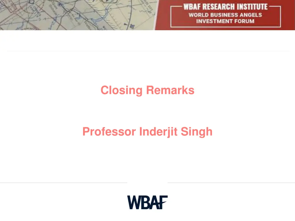closing remarks