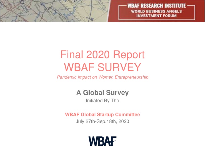 final 2020 report wbaf survey pandemic impact