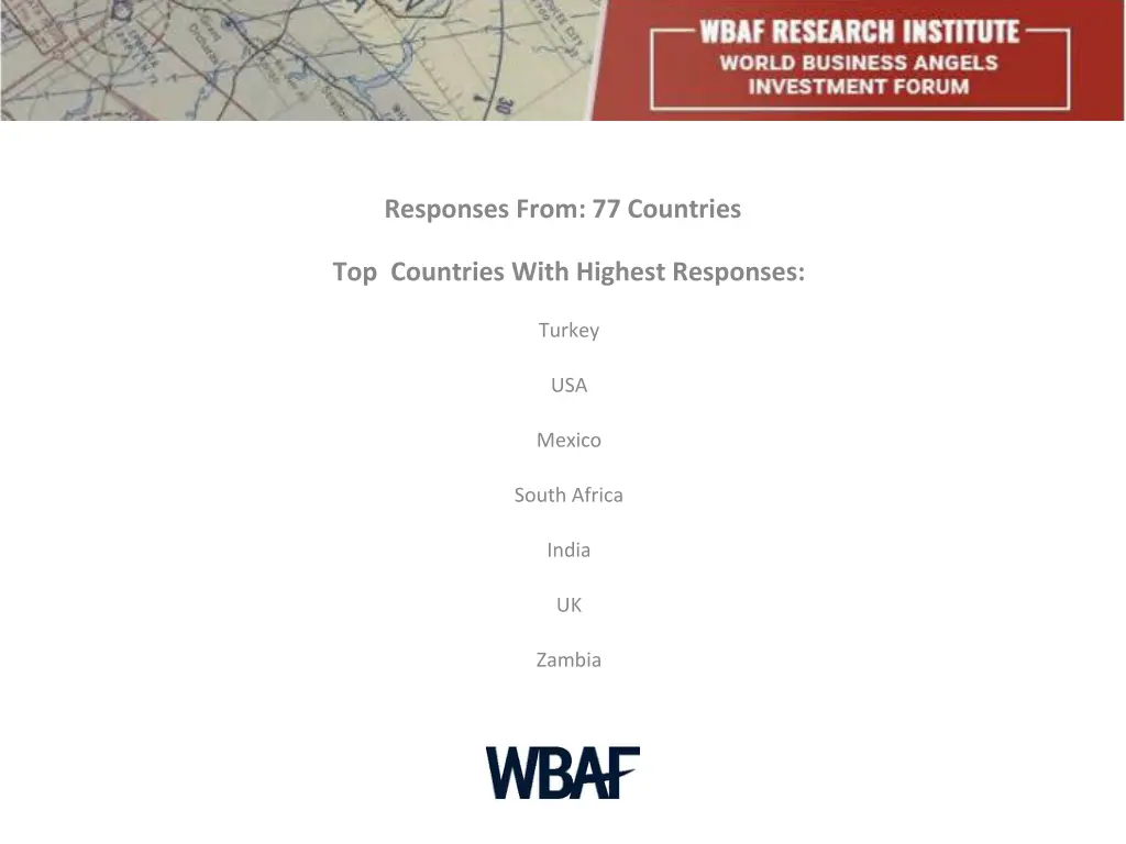 responses from 77 countries