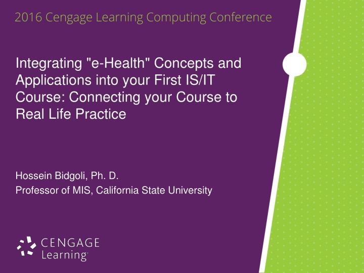 2016 cengage learning computing conference