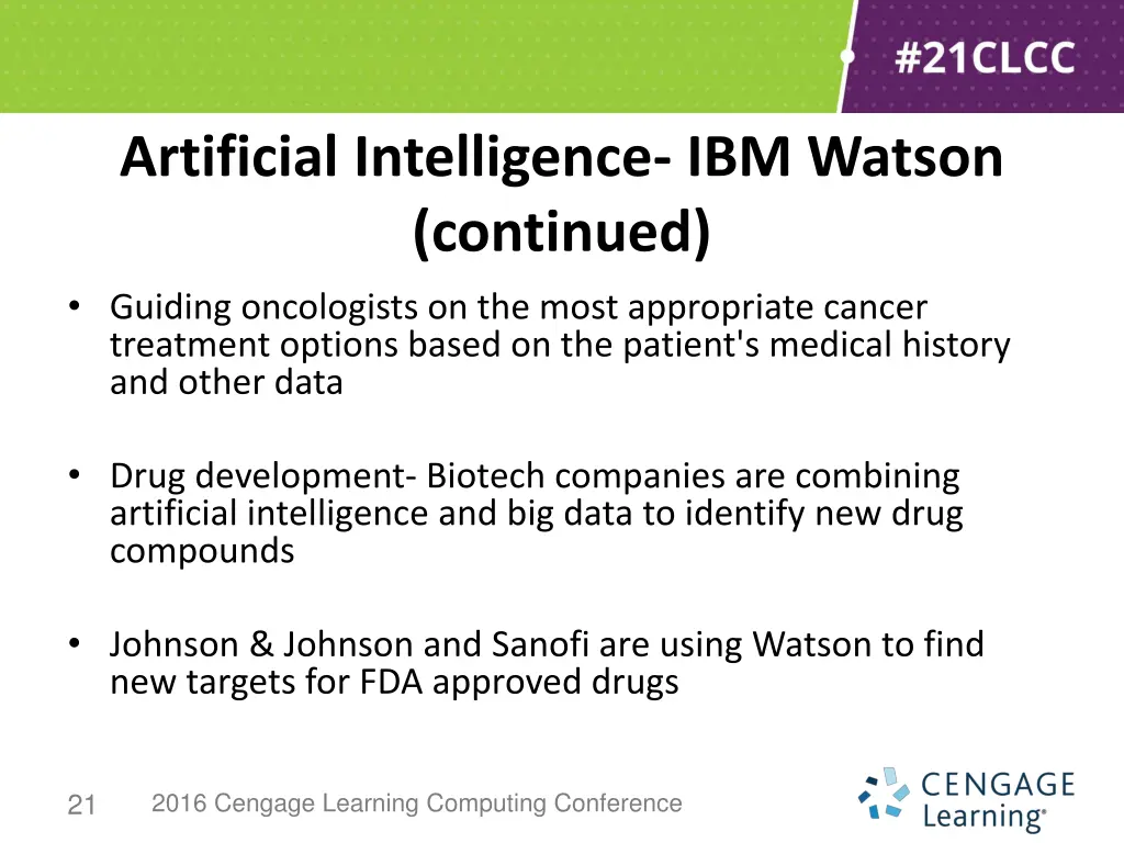artificial intelligence ibm watson continued