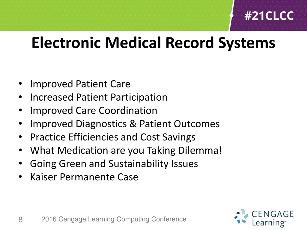 electronic medical record systems