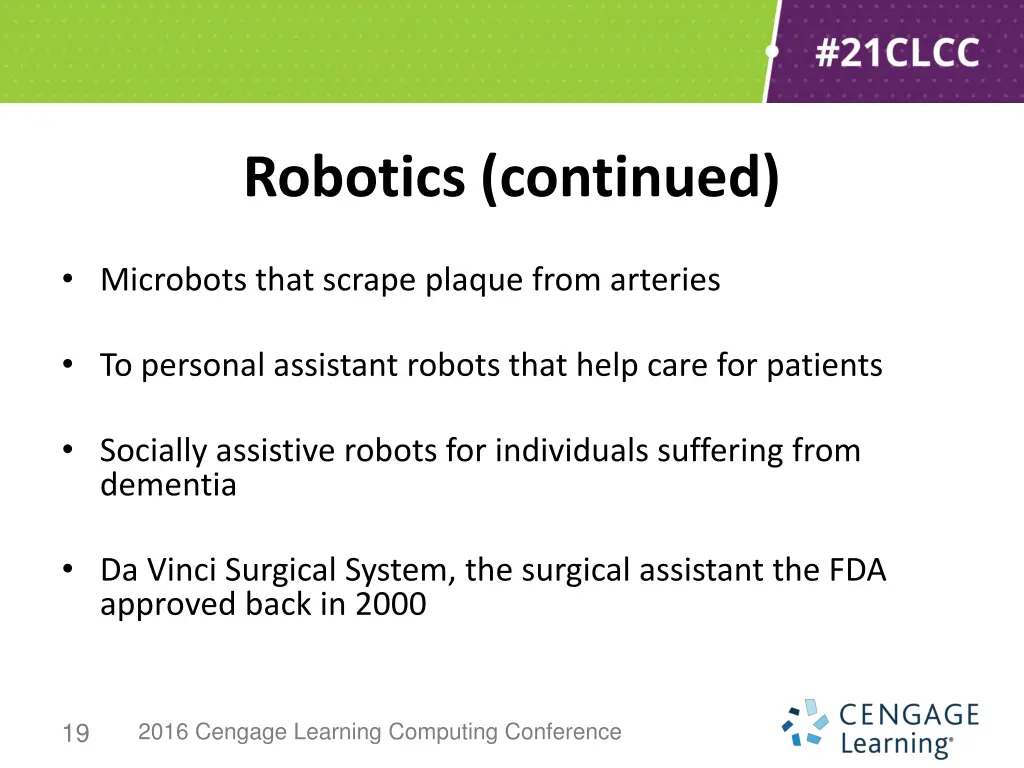 robotics continued