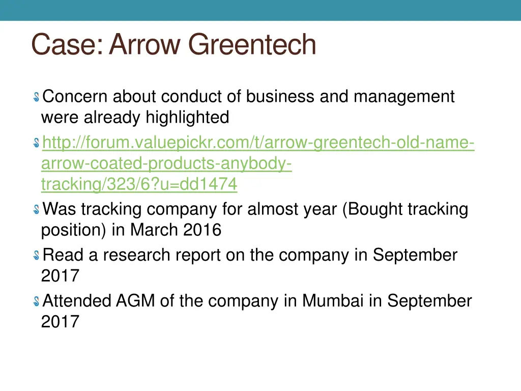 case arrow greentech