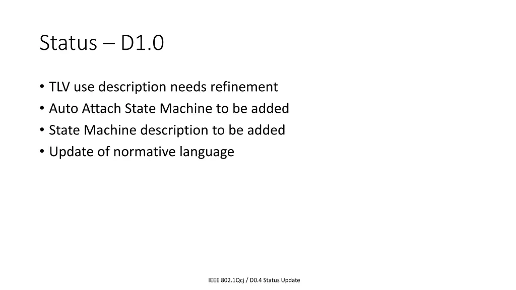 status d1 0