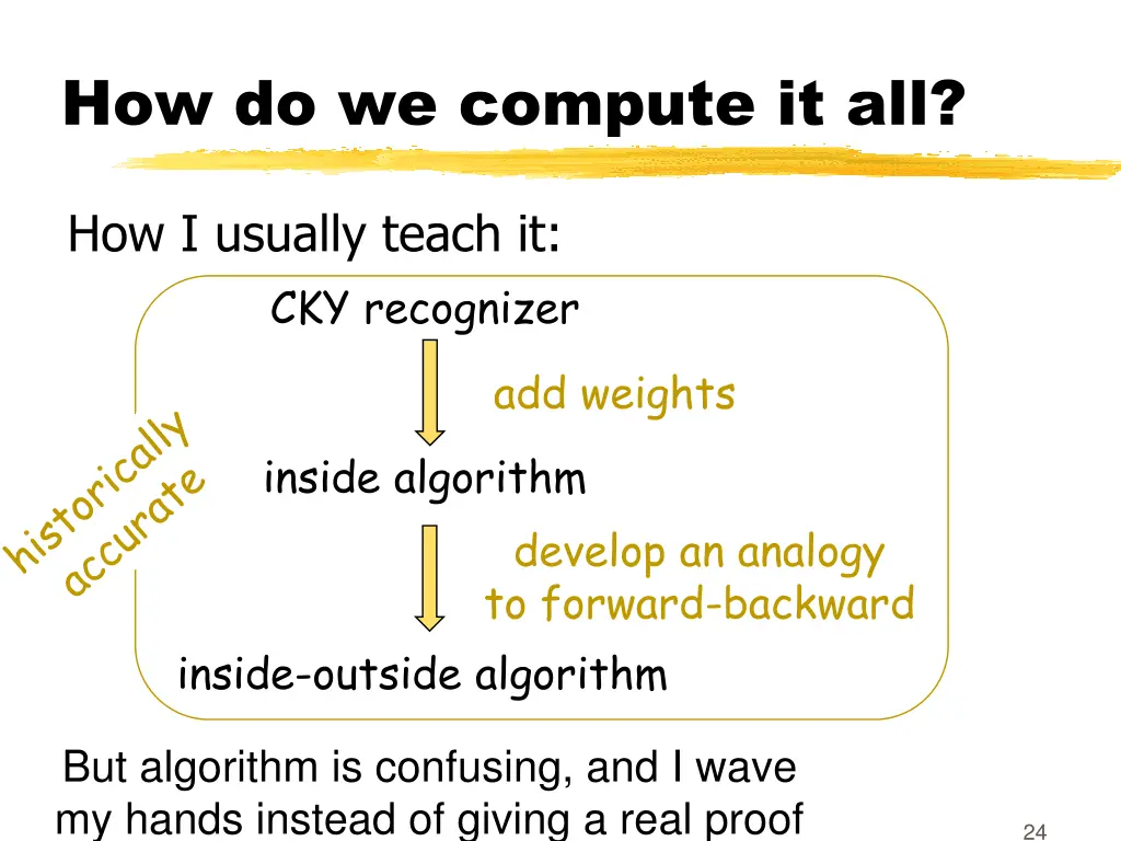 how do we compute it all