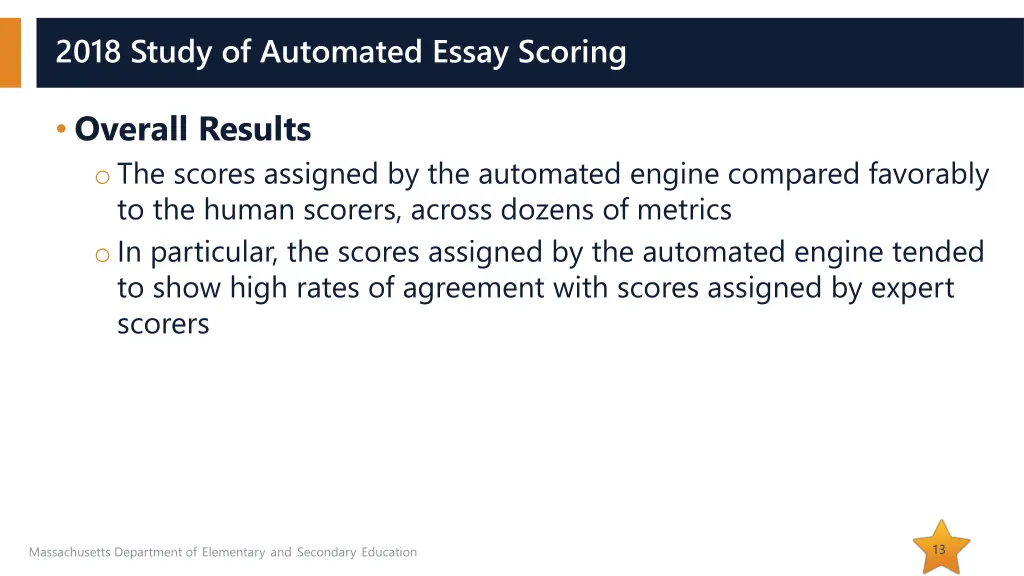 2018 study of automated essay scoring 1