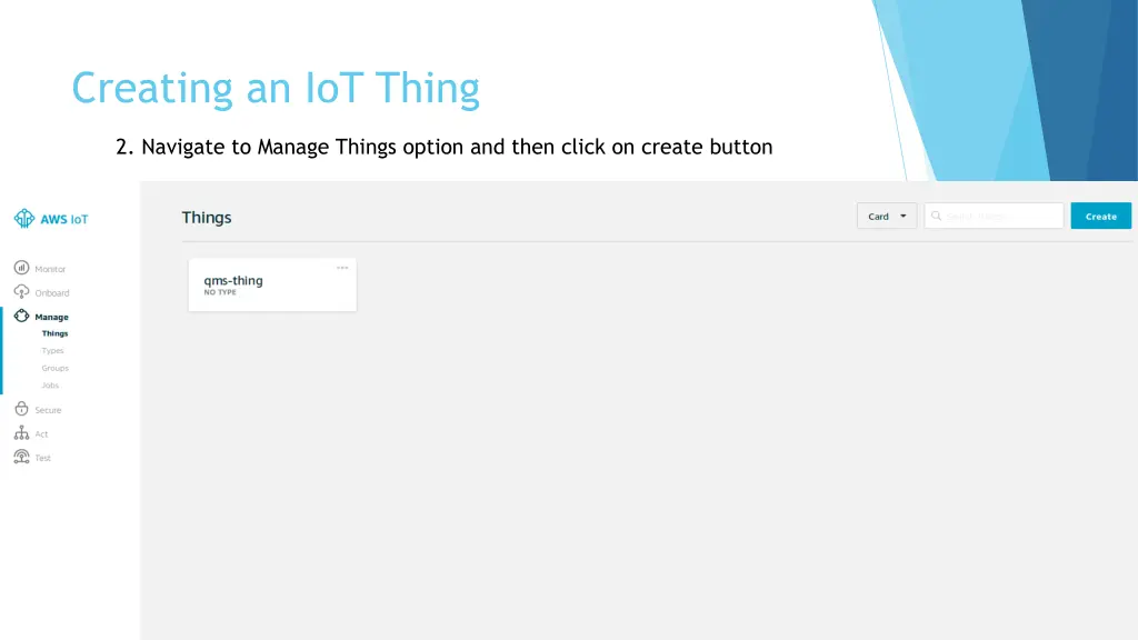 creating an iot thing 1