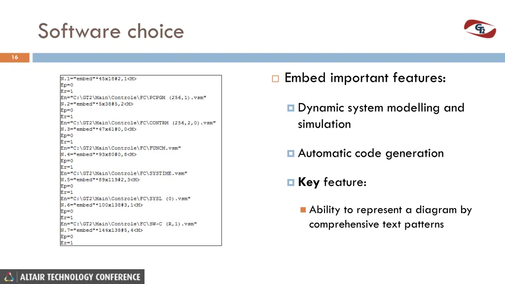 software choice