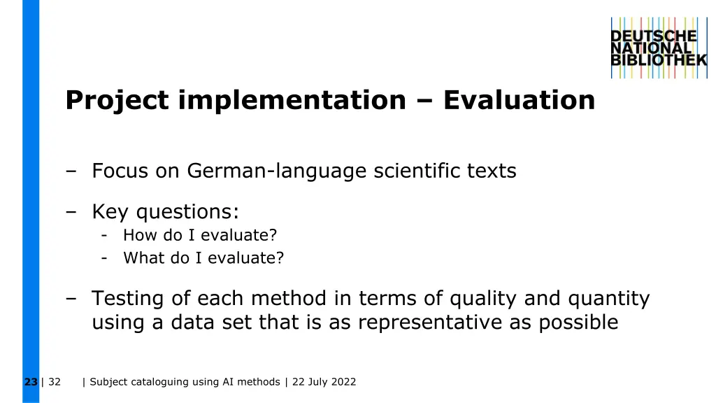 project implementation evaluation