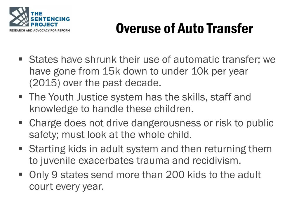 overuse of auto transfer