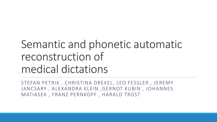 semantic and phonetic automatic reconstruction
