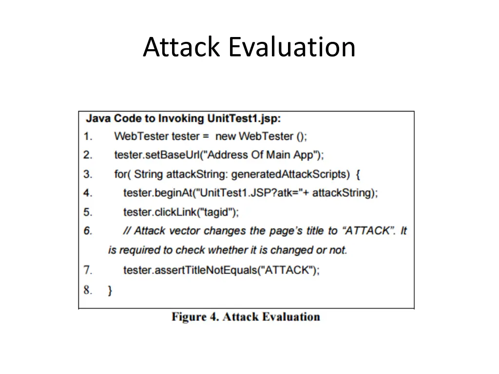 attack evaluation 1