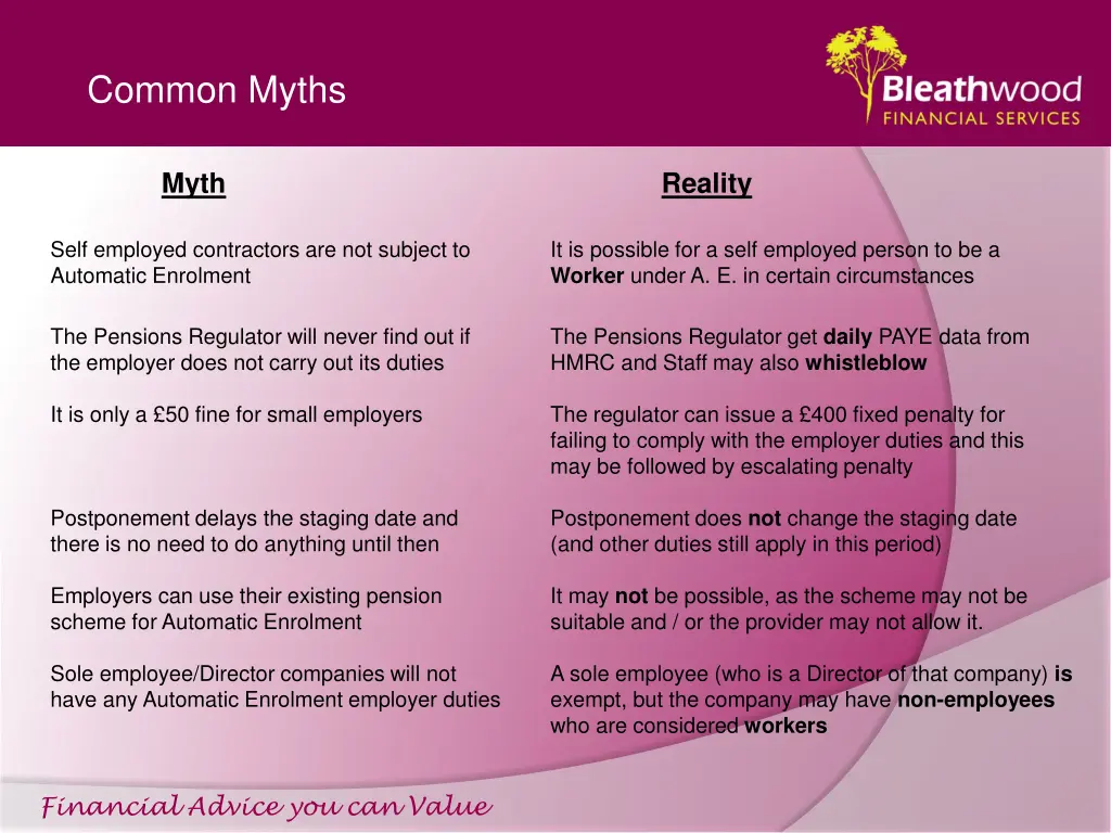 common myths