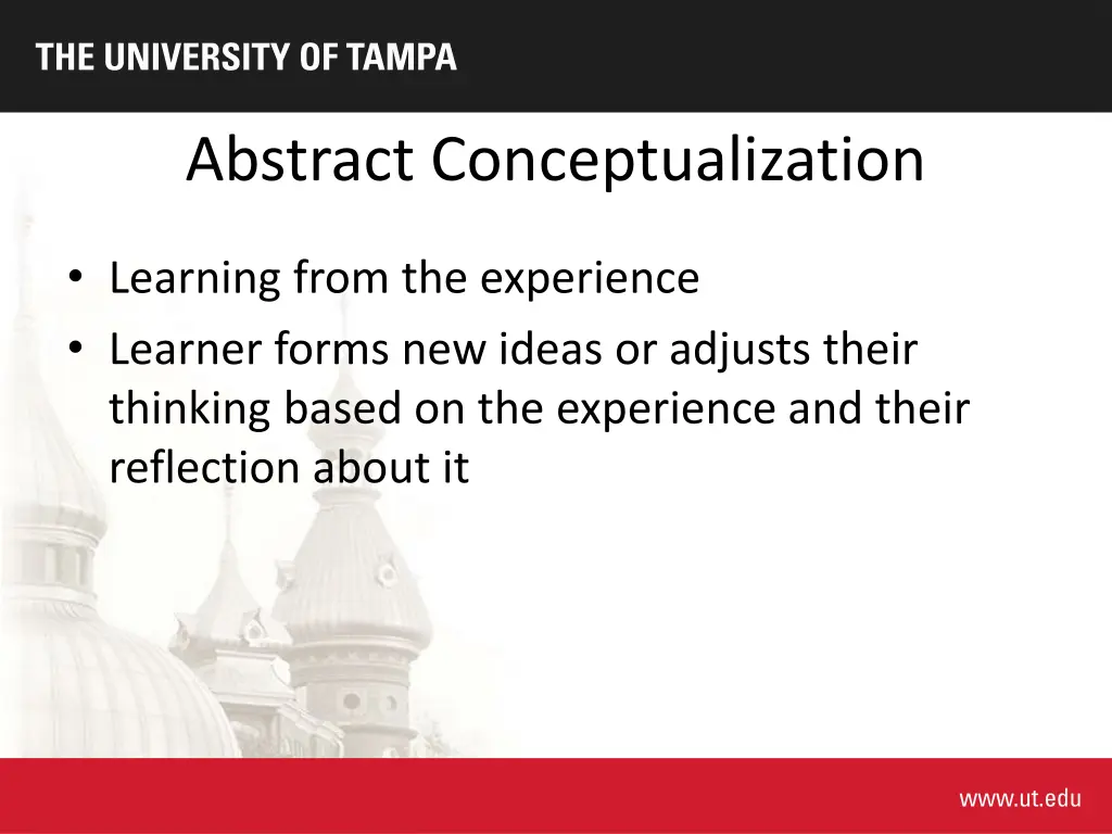 abstract conceptualization
