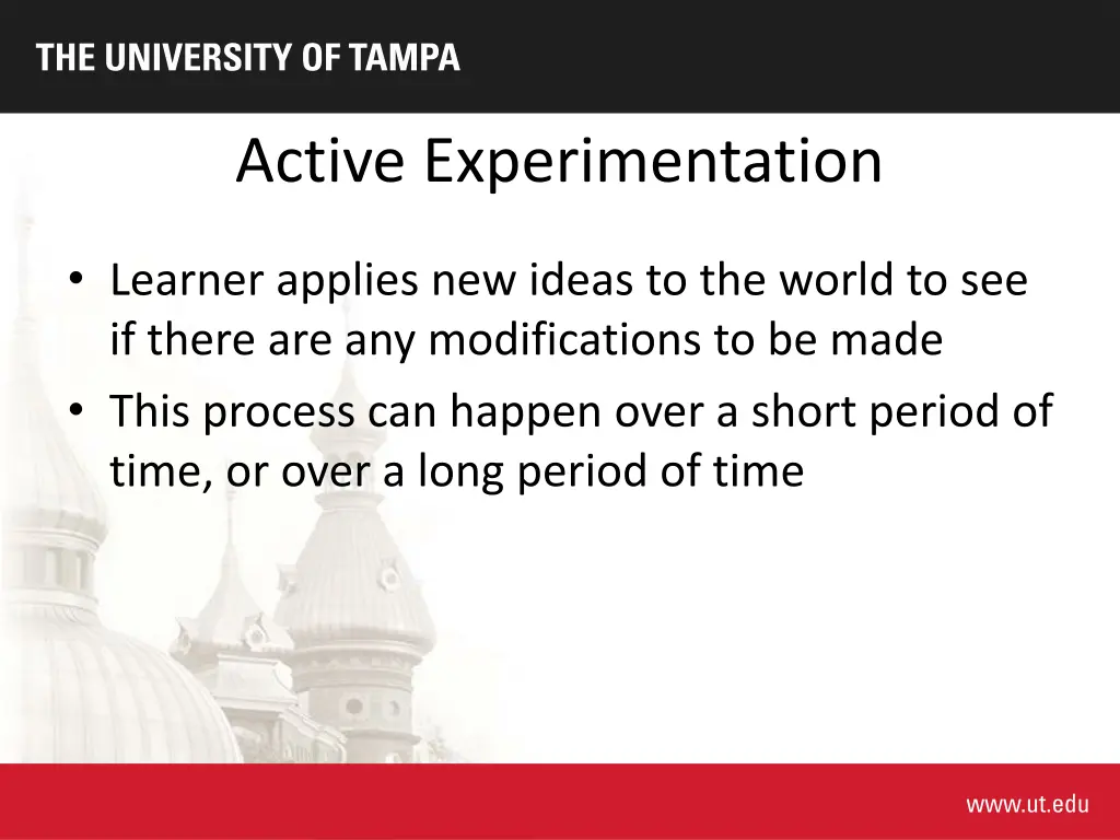 active experimentation