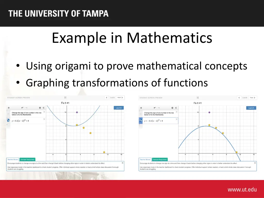 example in mathematics