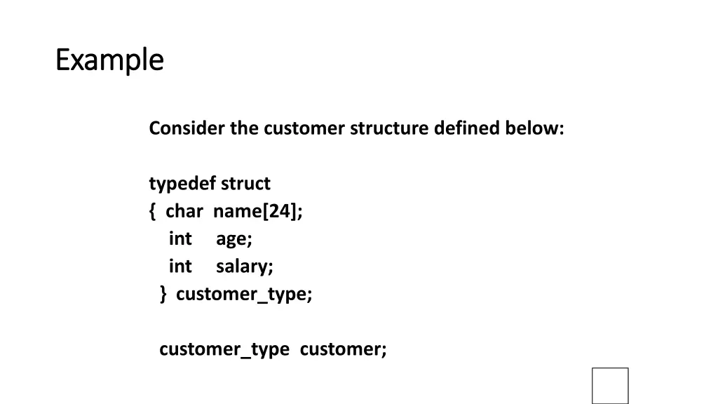 example example