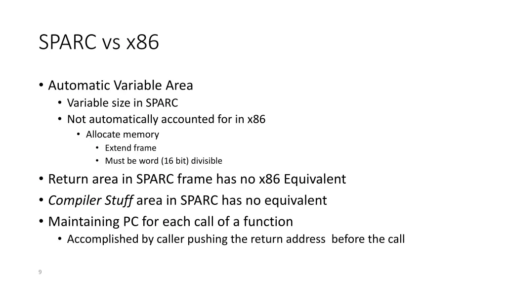 sparc vs x86 1