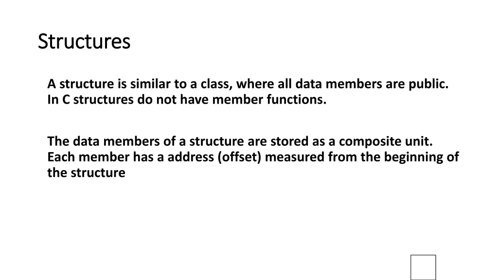 structures structures