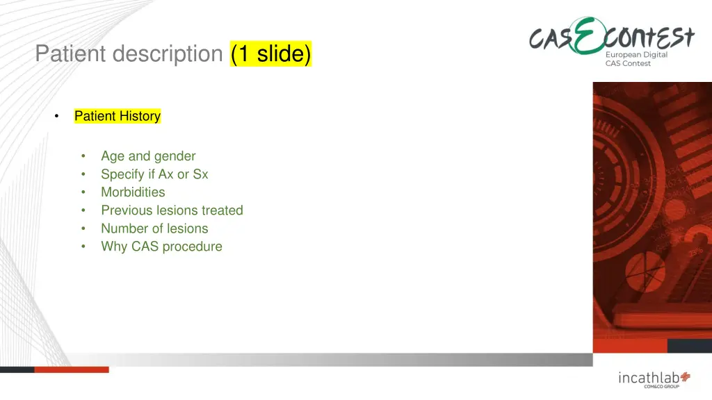 patient description 1 slide