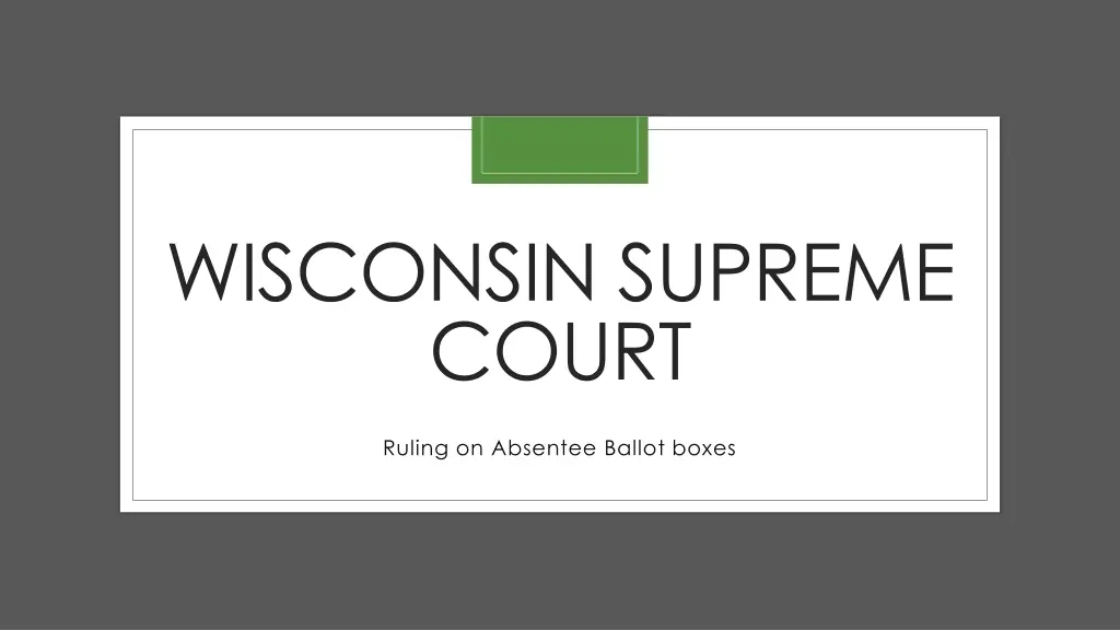 wisconsin supreme court