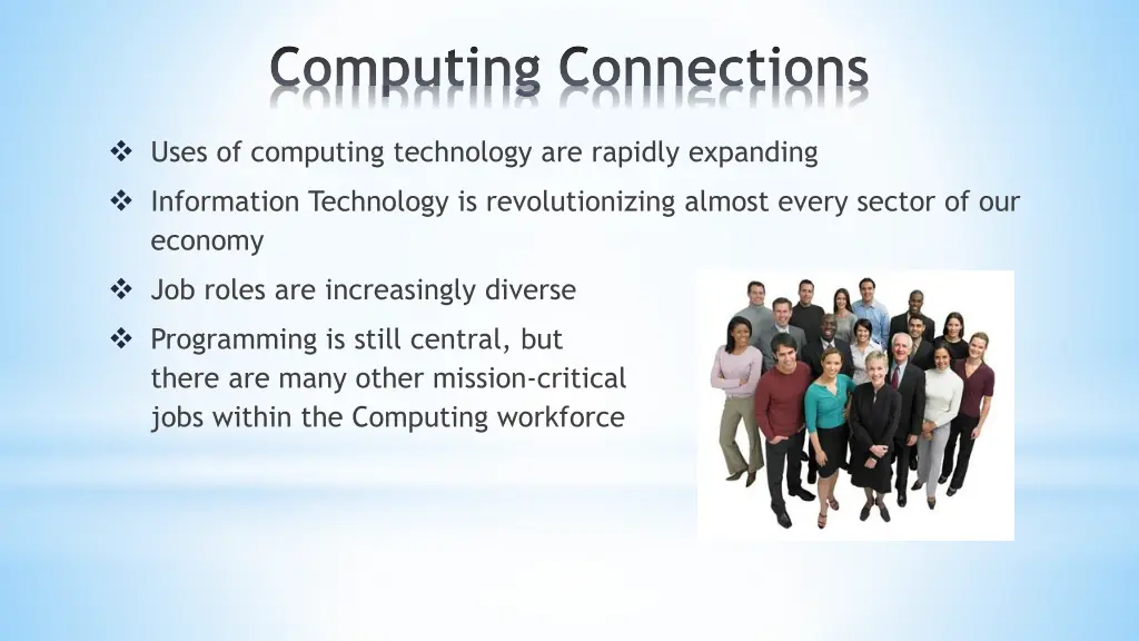 computing connections