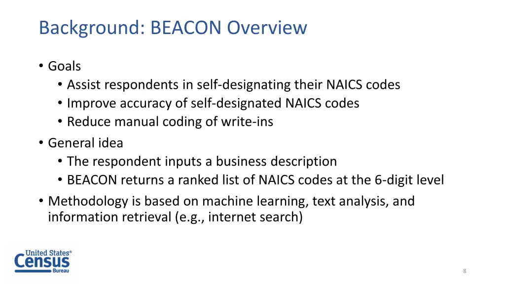 background beacon overview