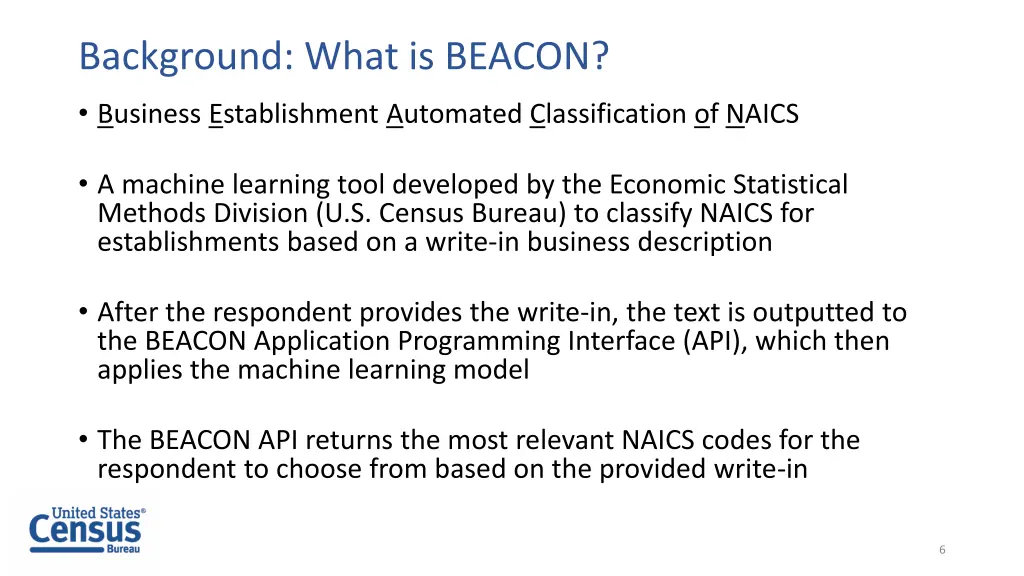 background what is beacon