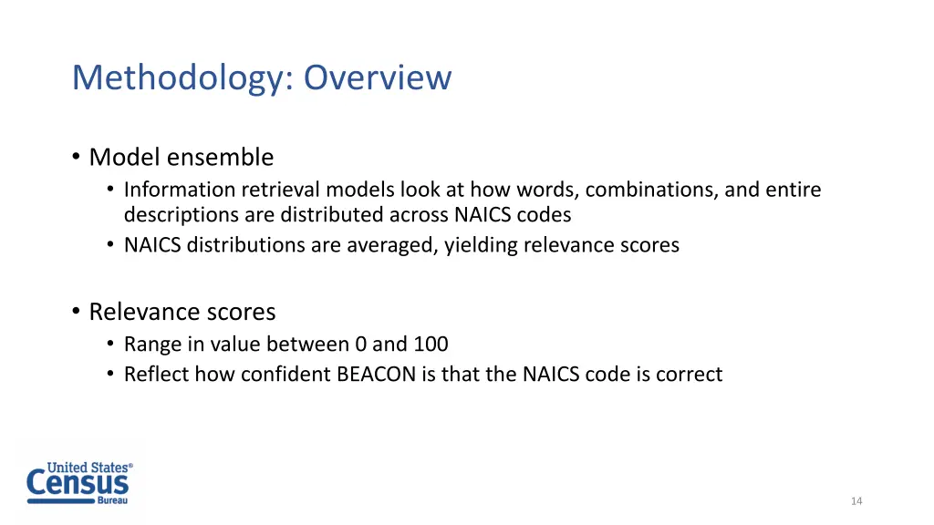 methodology overview 1