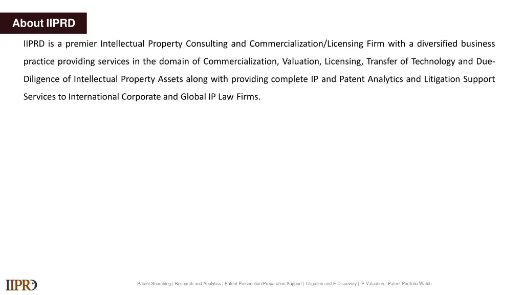 about iiprd
