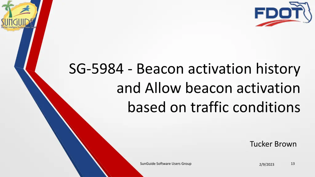 sg 5984 beacon activation history and allow