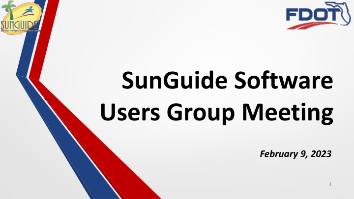 sunguide software users group meeting