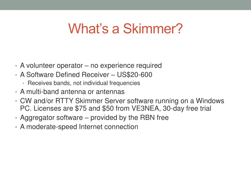 what s a skimmer