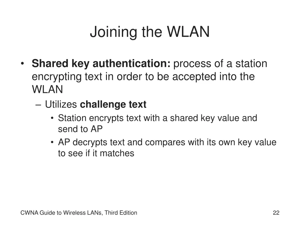 joining the wlan 1