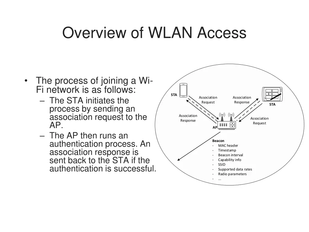 overview of wlan access