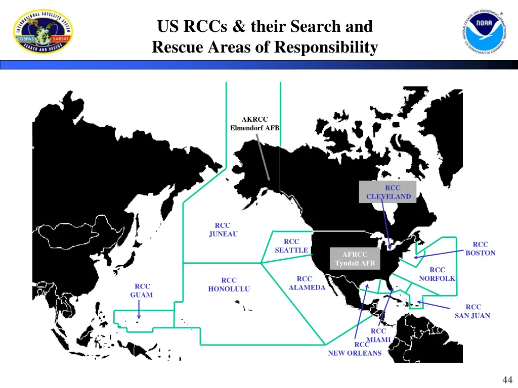 us rccs their search and rescue areas