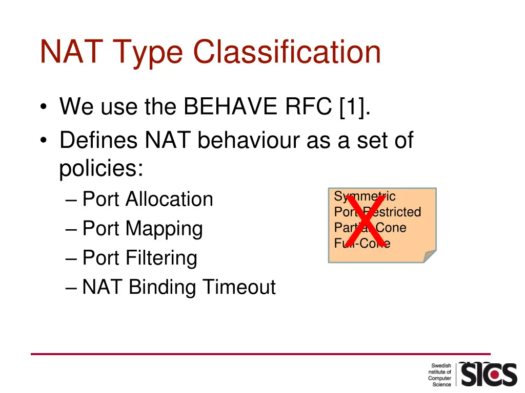 nat type classification