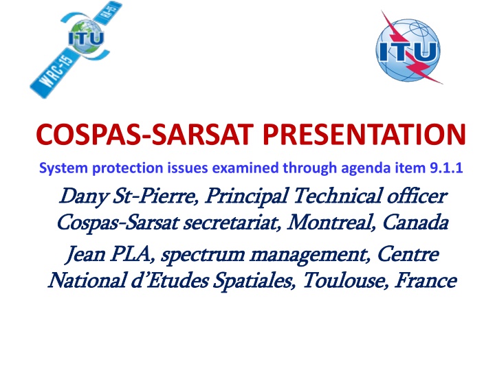 cospas sarsat presentation system protection