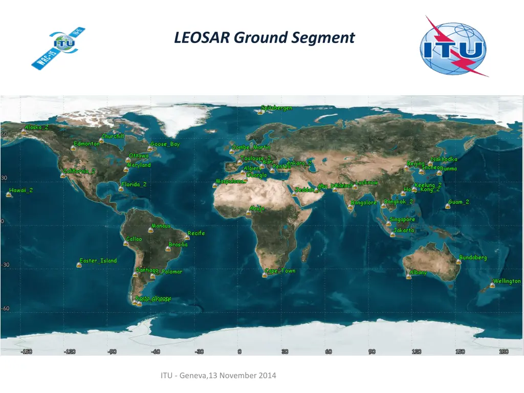 leosar ground segment