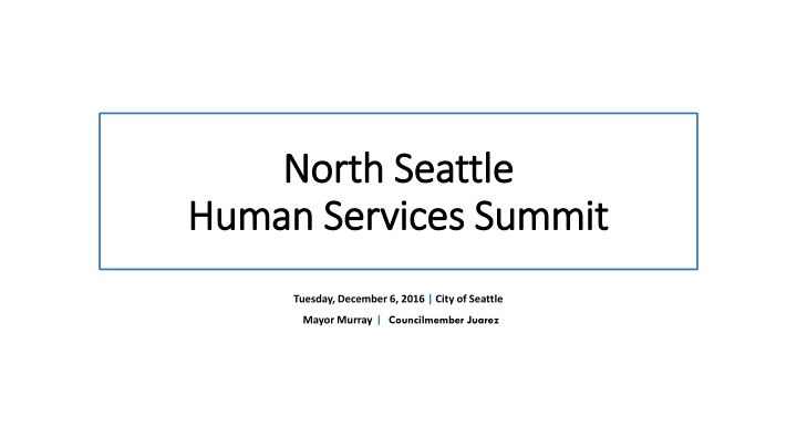 north seattle north seattle human services summit