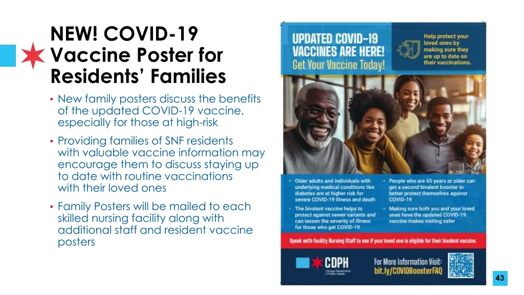 new covid 19 vaccine poster for residents