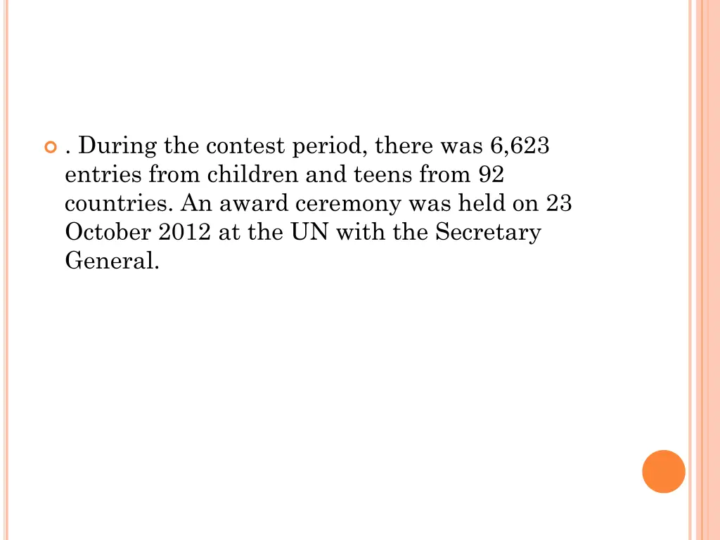during the contest period there was 6 623 entries