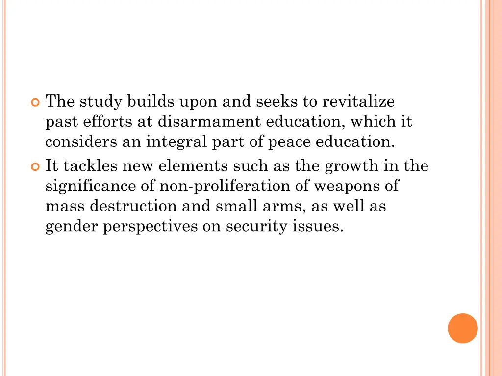 the study builds upon and seeks to revitalize